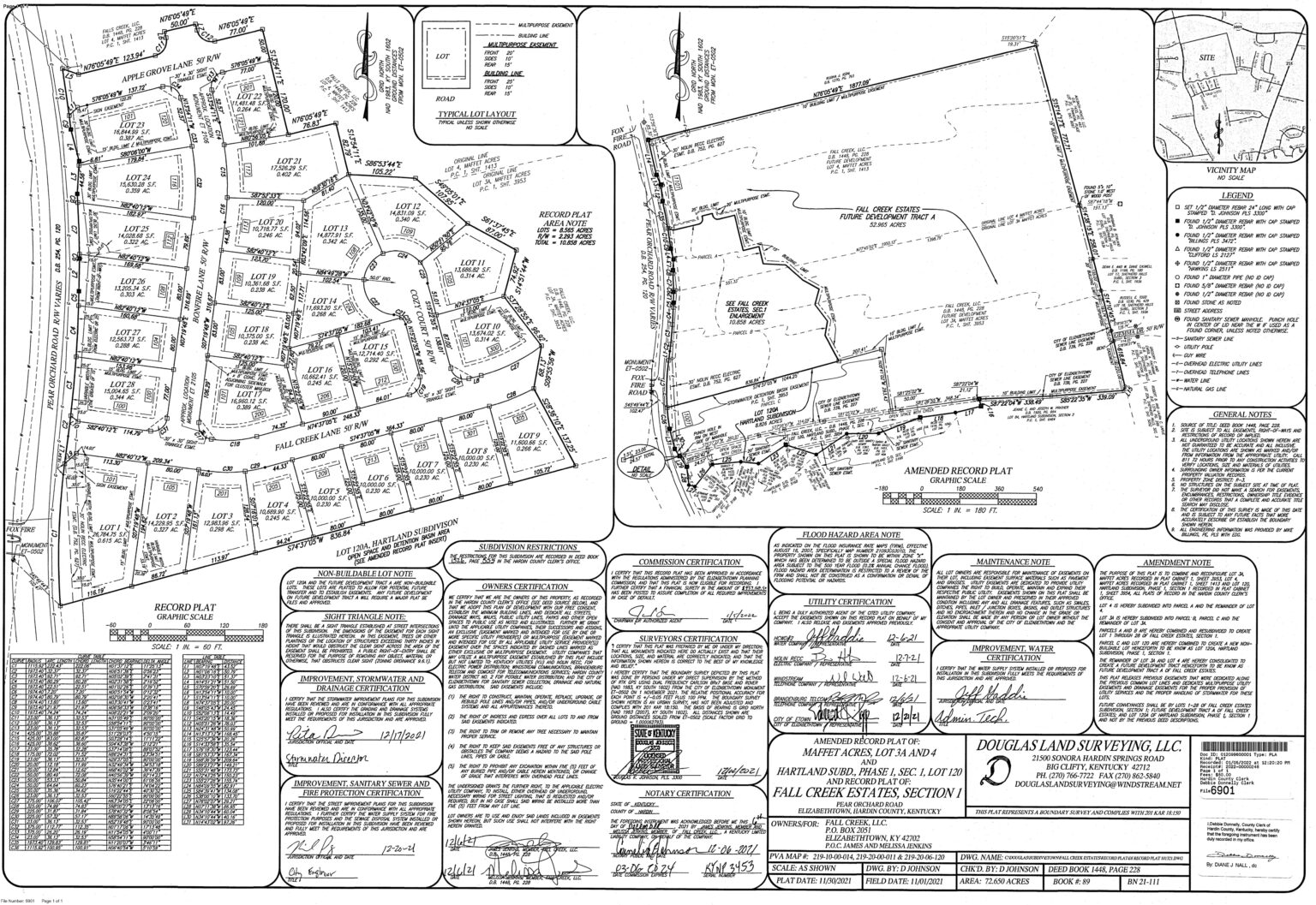 Fall Creek Subdivision – Olive + Oak eXp Realty